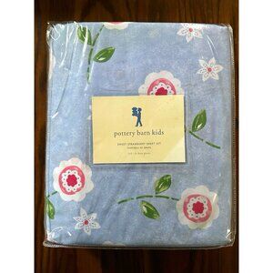 Pottery Barn‎ Kids "Sweet Strawberry” Sheet Set Full Size NEW